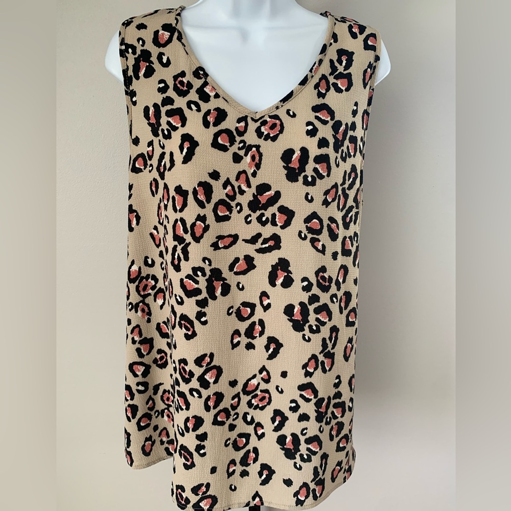 NWT BomBom Animal Print Tank